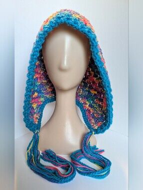 NEW, Crochet hood, handmade